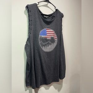 Maurice’s 3XL Women’s Tank Top shirt Great condition Grey USA